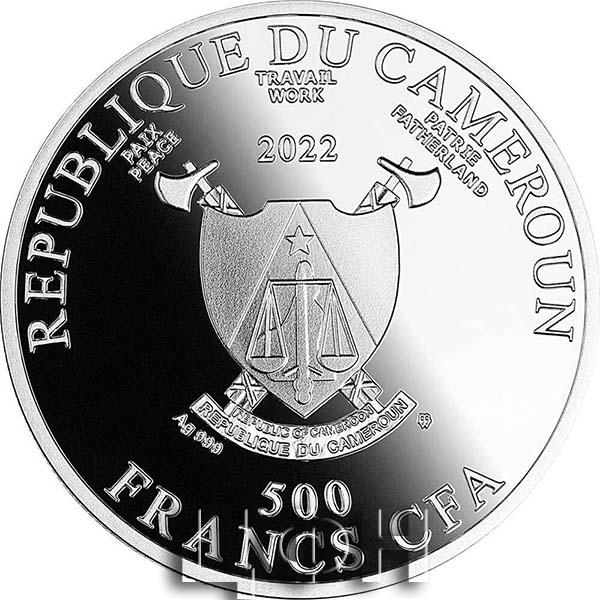 «500 Francs CFA Cameroon 2022 Proof».jpg