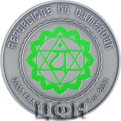 «2000 Francs Cameroon 2021 Antique Finish - ANAHATA Chakra 2 Oz Silver Coin.».jpg