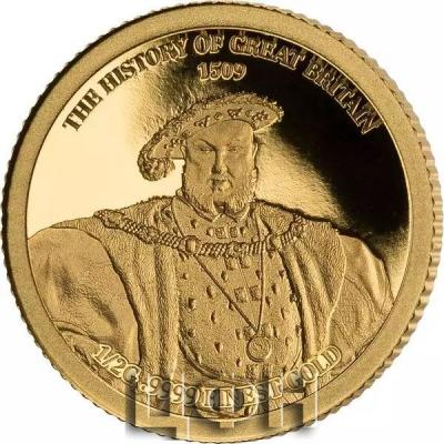 «10 Dollars Salomonen 2020 Au 9999  - THE HISTORY OF GREAT BRITAIN  - 1509».jpg