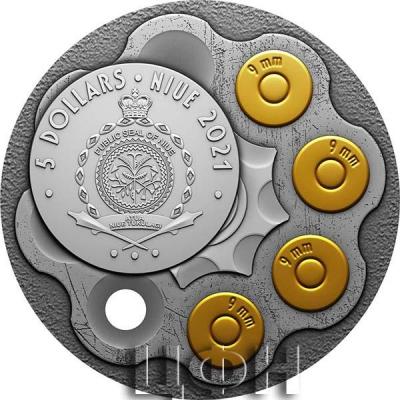 «AL CAPONE GANGSTER SERIES – 2021 2 OZ PURE SILVER HIGH RELIEF ANTIQUE FINISH COIN WITH SELECTIVE GOLD GILDING – NIUE.».jpg