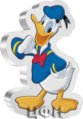 «Disney Donald Duck 1oz Silver Shaped Coin».jpg
