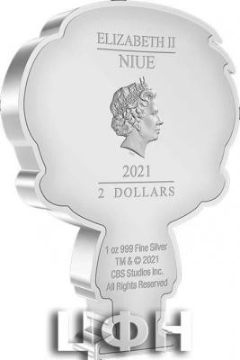 «Chibi® Coin Collection Star Trek Series - Captain James T. Kirk 1oz Silver Coin.».jpg