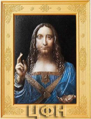 «SALVATOR MUNDI Leonardo Da Vinci 2 Oz Silver Coin 10000 Francs Chad 2022 Antique Finish».jpg