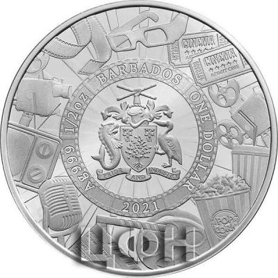 «1 Dollar SCOOBY DOO Colored Silver Coin 1$ Barbados 2021 Proof».jpg