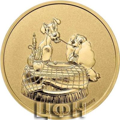 250 Dollars Gold Ounce 2022 LADY AND THE TRAMP (NZ Mint)».jpg