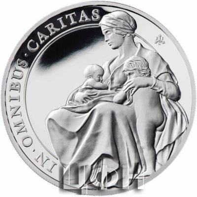«Silver Ounce 2022 Queen's Virtues - Charity, Coin from Saint Helena».jpg