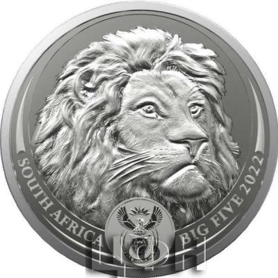 «1 oz Silver South African Big Five Serie II Lion 2022».jpg