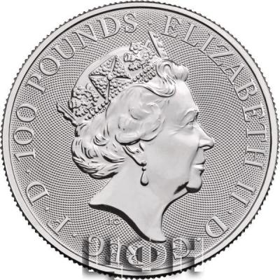 «The Queen's Beasts 2022 1oz Platinum Bullion Coin» .jpg