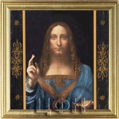 «2 Dollars SALVATOR MUNDI Most Expensive Paintings of All Time 2 Oz Silver Coin 2$ Niue 2021 Proof».jpg