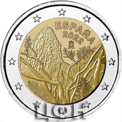 «Spanien 2 Euro 2022 bfr. Nationalpark Garajonay».jpg