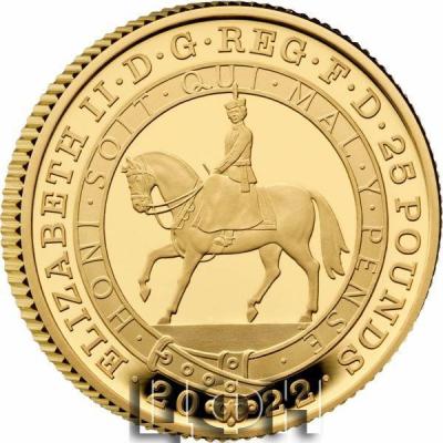 «Gold 2022 Platinum Jubilee, Coin from United Kingdom».jpg