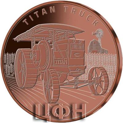 «1 Dollar 2021 Solomon Islands Die Vorderseite der Münze - TITAN TRUCK.».jpg