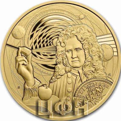 «Gold Coin SIR ISAAC NEWTON - 1 OZ INSPIRIERENDE IKONEN 250$.».jpg