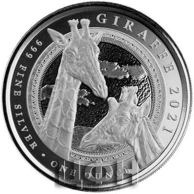 «1,000 Francs CFA (Eq. Guinea) Giraffe bullion coin».jpg