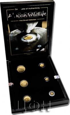«2022 Somalia 6-Coin Gold African Elephant First Struck Collection.».jpg