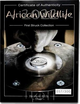 «2022 Somalia 7-Coin Silver Elephant First Struck Collection.».jpg
