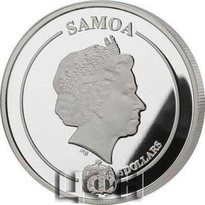 «5 Dollars 1 Oz Silver Coin 5$ Samoa Proof».jpg
