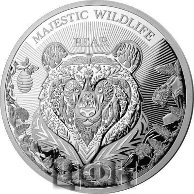 «25 Dollars Samoa Majestic Wildlife Bär 2022».jpg