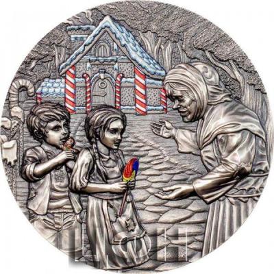 «HANSEL AND GRETEL Fairy Tales Fables 3 Oz Silver Coin 20$ Cook Islands 2022».jpg