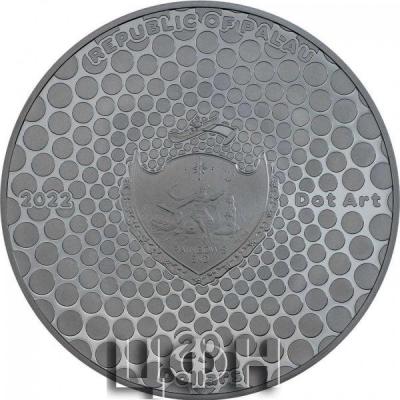 «EGYPT PYRAMID Dot Art 3 Oz Silver Coin 20$ Palau 2022».jpg