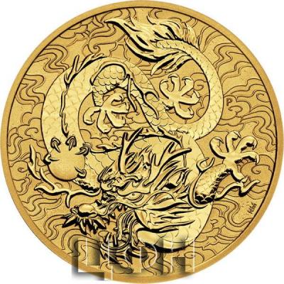 «Gold Ounce 2022 Dragon, Coin from Australia».jpg