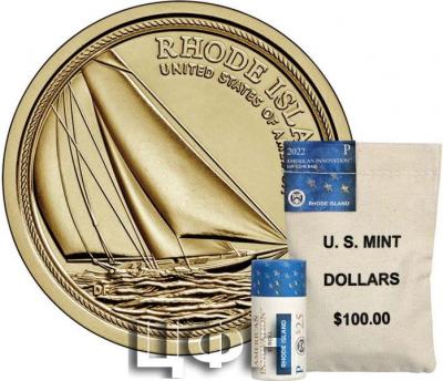 «American Innovation $1 Coin 2022 Rolls and Bags - Rhode Island».jpg