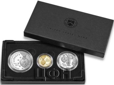 «National Purple Heart Hall of Honor 2022 Three-Coin Proof Set».jpg