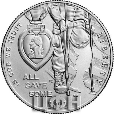 «National Purple Heart Hall of Honor 2022 Uncirculated Half Dollar».jpg