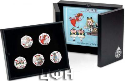 «Brand New Alice Through the Looking-Glass Silver Proof Collection».JPG