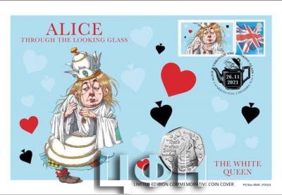 «Go Through the Looking-glass…COMPLETE Alice 50p Coin Cover Collection.».jpg