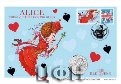 «Go Through the Looking-glass…COMPLETE Alice 50p Coin Cover Collection» 4.jpg