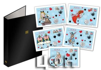 «Go Through the Looking-glass…COMPLETE Alice 50p Coin Cover Collection».jpg