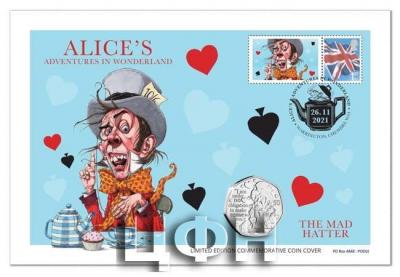 «Go Through the Looking-glass…COMPLETE Alice 50p Coin Cover Collection» 3.jpg