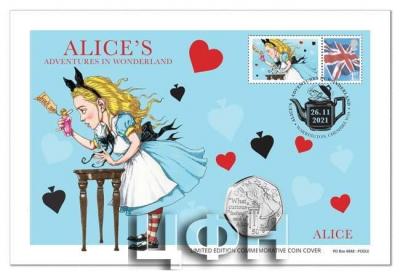 «Go Through the Looking-glass…COMPLETE Alice 50p Coin Cover Collection».jpg