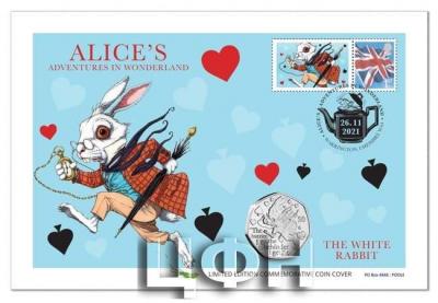 «Go Through the Looking-glass…COMPLETE Alice 50p Coin Cover Collection» 1.jpg