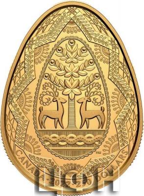 «PYSANKA Egg Shape Gold Coin 250$ Canada 2022.».jpg
