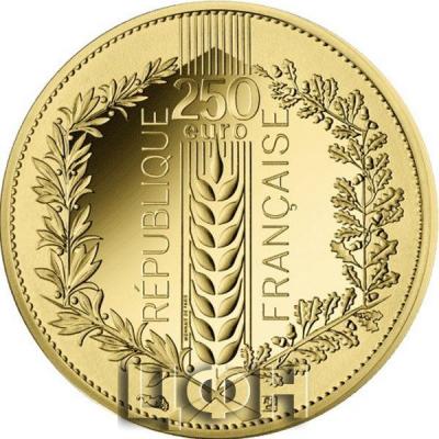 «France - Third and final gold coins released in “Natures de France” collection featuring wheat.».jpg