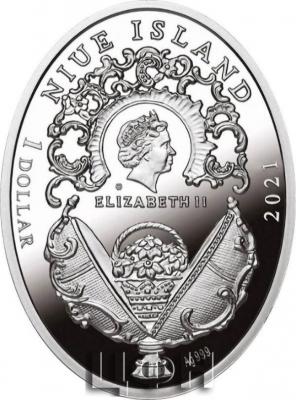 «1 Dollar EGG Faberge Silver Coin 1$ Niue 2021 Proof».jpg