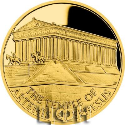 «Zlatá mince Sedm divů starověkého světa - Artemidin chrám v Efesu».jpg