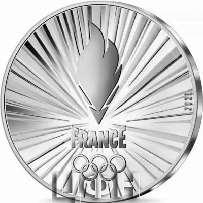 «Jeux Olympiques Paris 2024 Monnaie de 10€ Argent.».JPG