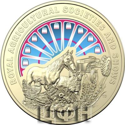 «2022 $1 Bicentenary of the Royal Agricultural Societies and Shows Coloured Uncirculated Coin».jpg