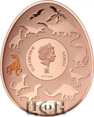 «Niue BEIPIAOSAURUS Dinosaurs in Asia Copper Coin 20 Cent Samoa 2022 Proof».jpg