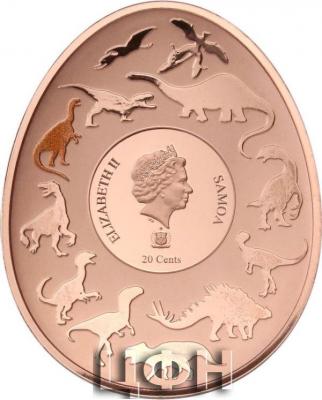 «Niue LUFENGOSAURUS Dinosaurs in Asia Copper Coin 20 Cent Samoa 2022 Proof».jpg