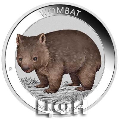 «Silver Ounce 2022 Wombat, Coin from Australia».jpg