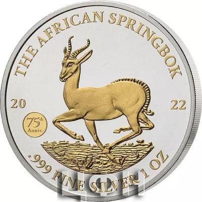 «1000 Francs Gabun Springbock 2022 mit Gold-Applikation».jpg