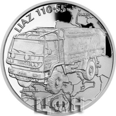 «BŘEZEN 2022 - PAMĚTNÍ MINCE ČM - STŘÍBRNÁ MINCE NA KOLECH - LIAZ 110.55».JPG