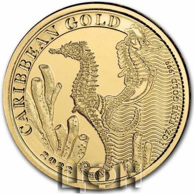 «Gold Ounce 2022 Caribbean Seahorse, Coin from Barbados».jpg