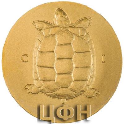 «Gold Half Gram 2022 Tortoise, Coin from Cook Islands».jpg