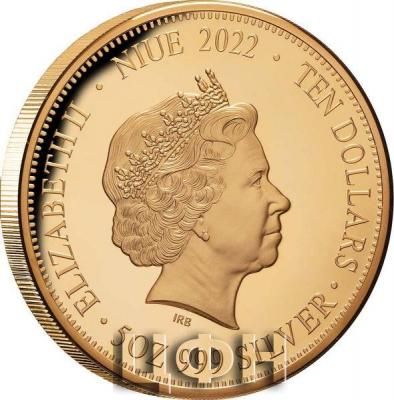 «10 Dollars KOMODO DRAGON AND TIGER Apex Predators 5 Oz Silver Coin 10$ Niue 2022 Proof ».jpg