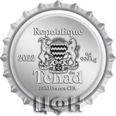 «1000 Francs Chad 2022 Proof».JPG